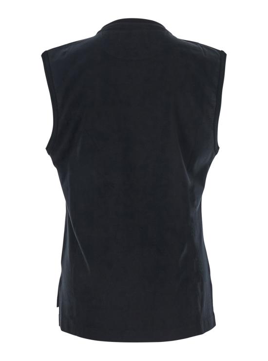 25FW 비비안웨스트우드 민소매 티셔츠 2G01000AJ001MA401 Black - VIVIENNE WESTWOOD