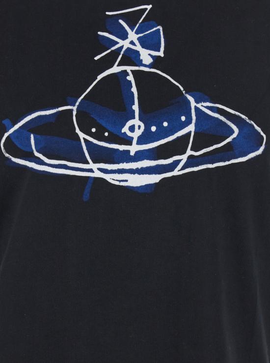 25FW 비비안웨스트우드 민소매 티셔츠 2G01000AJ001MA401 Black - VIVIENNE WESTWOOD