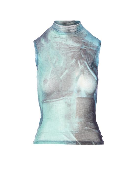 25FW 장 폴 고티에 긴팔 티셔츠 TO311 M004P5557 Blue