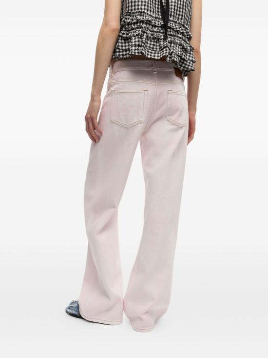  가니 데님 팬츠 J1800 868 Chalk pink - GANNI