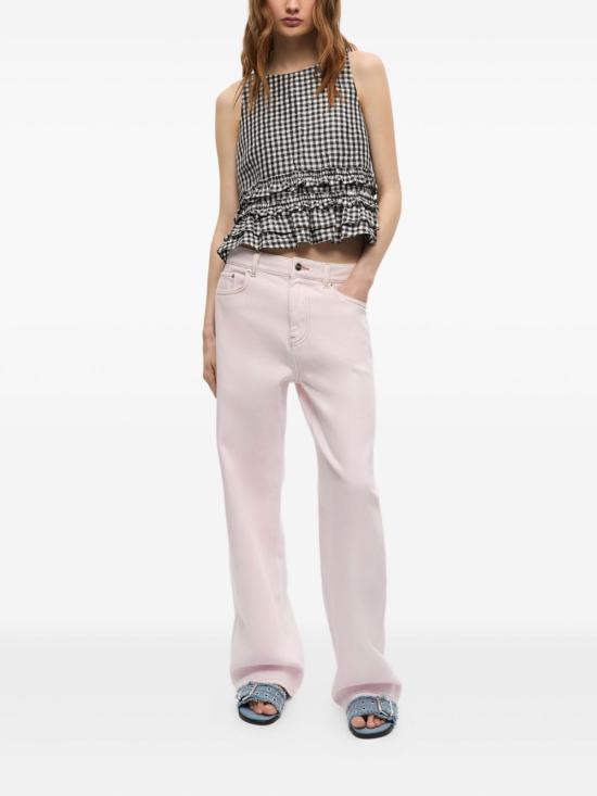  가니 데님 팬츠 J1800 868 Chalk pink - GANNI