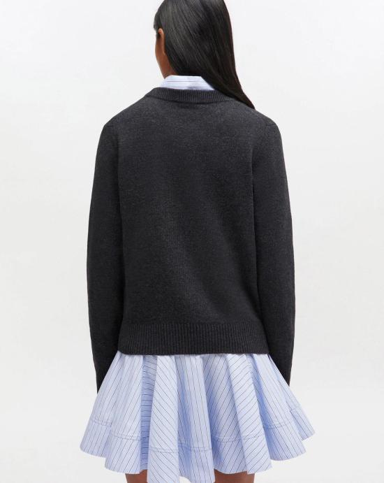 25FW 가니 스웨터 K2597 252 Phantom - GANNI