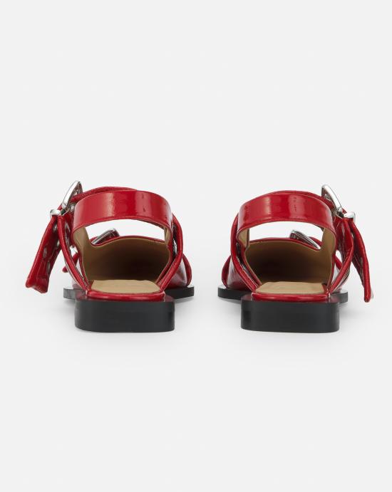 24FW 가니 뮬/슬리퍼 S2843 474 Red - GANNI