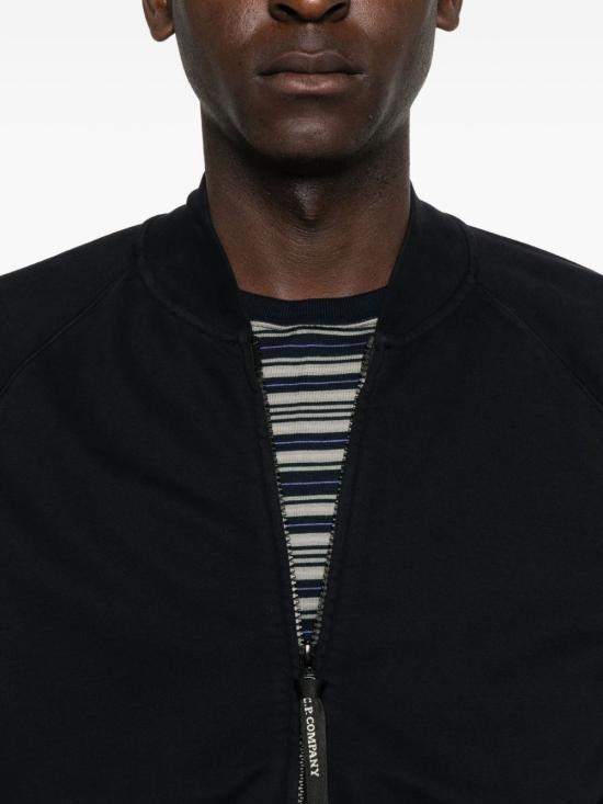 25FW 씨피 컴퍼니 다이애그널 플리스 봄버 풀집 자켓 19CMSS205A006372G 888 Total eclipse - C.P. COMPANY