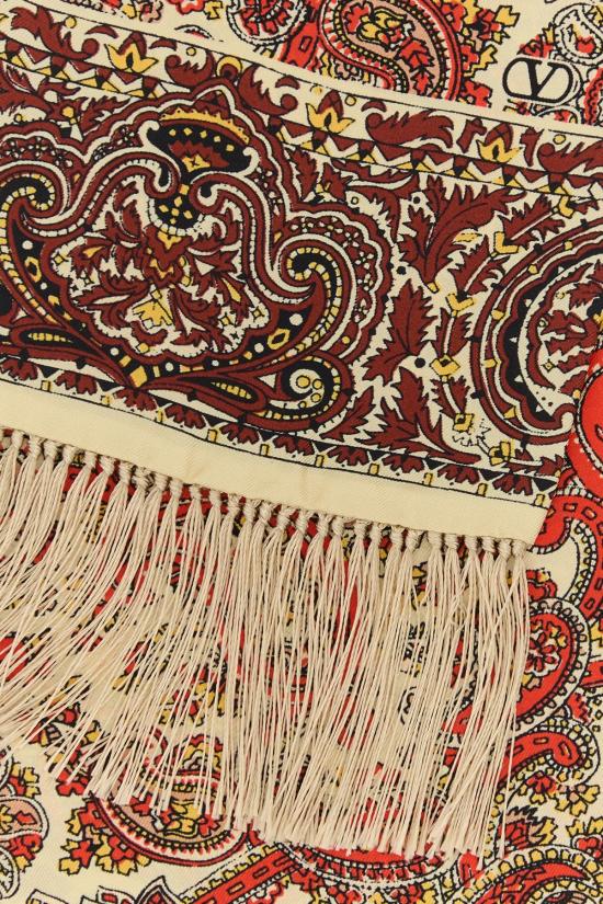 25FW 발렌티노 가라바니 머플러/스카프 6Y2E600AUZV QQ7 GIALLOARANCIOBORDEAUX - VALENTINO GARAVANI