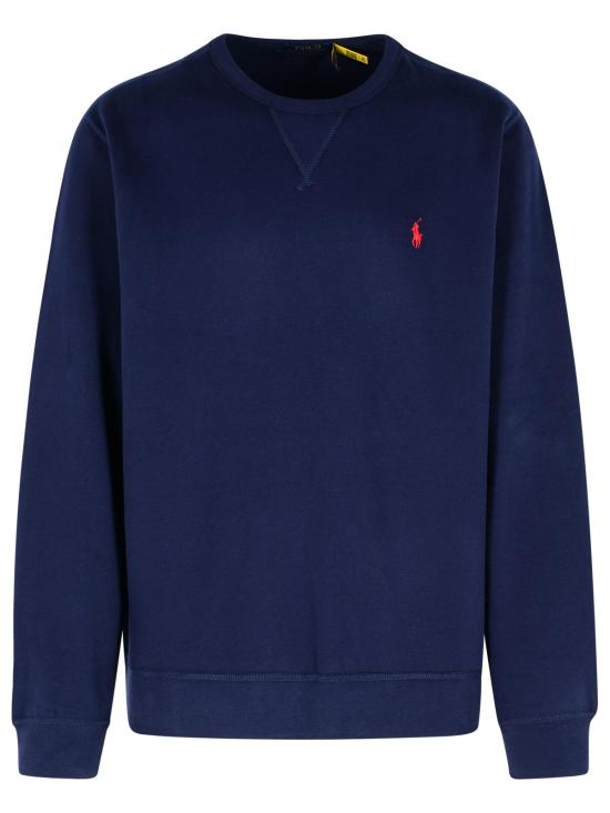 25FW 폴로 랄프로렌 포니 로고 자수 맨투맨 710766772003 Navy