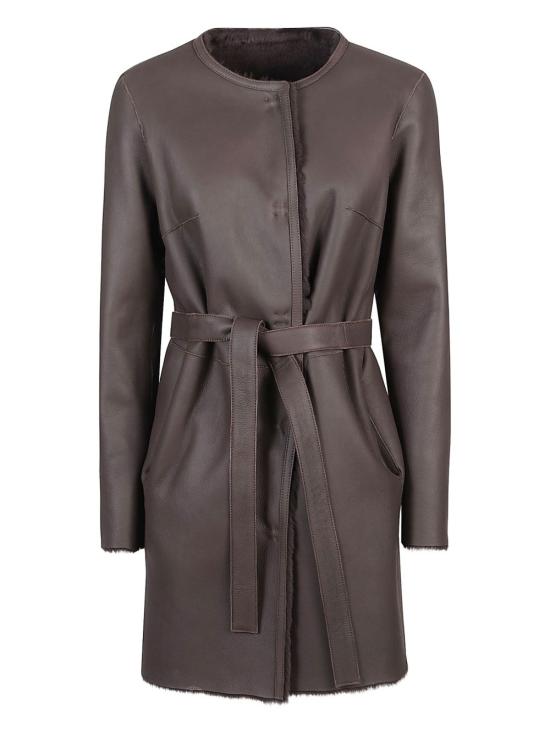 25FW 데사 코트 K14663 DARKCOFFEE