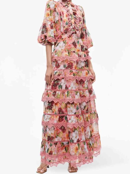  앨리스 앤 올리비아 미디 스커트 CC307P18523P683 Multicolour - ALICE & OLIVIA