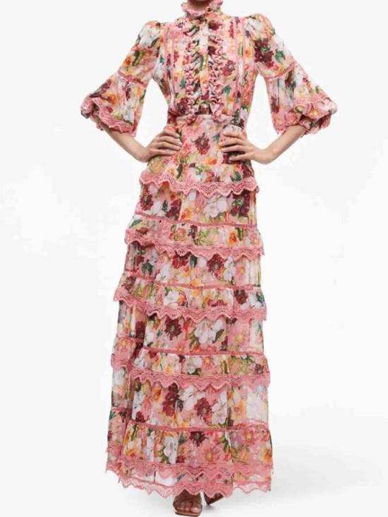  앨리스 앤 올리비아 미디 스커트 CC307P18523P683 Multicolour - ALICE & OLIVIA