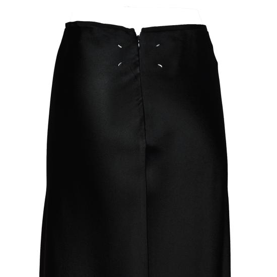 25FW 마르지엘라 미디 스커트 S51MA0486S49465 900 Black - MAISON MARGIELA