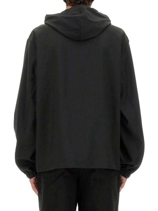  지방시 후드 티셔츠 BM017T1558 001 Black - GIVENCHY