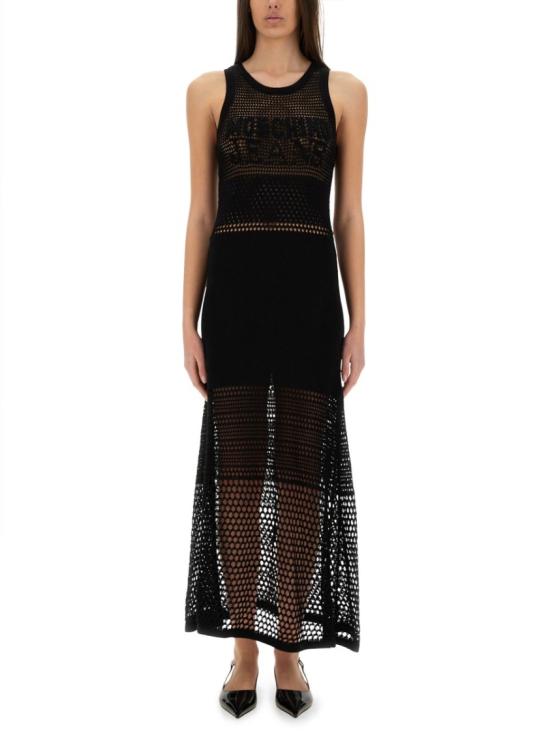  모스키노 롱 원피스 04813701 0555 Black