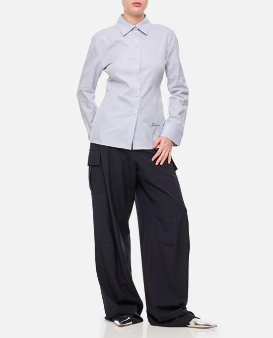 25SS 자크뮈스 셔츠 243SH0641726910 Blue - JACQUEMUS