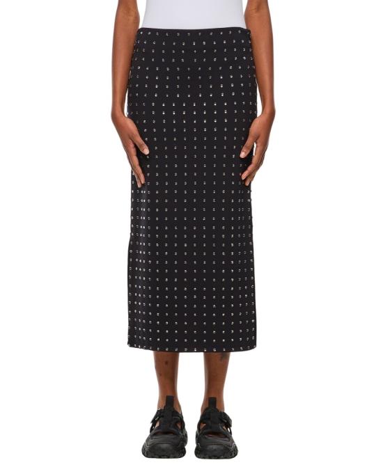 25SS 스포트막스 롱 스커트 2512771011600002 Black