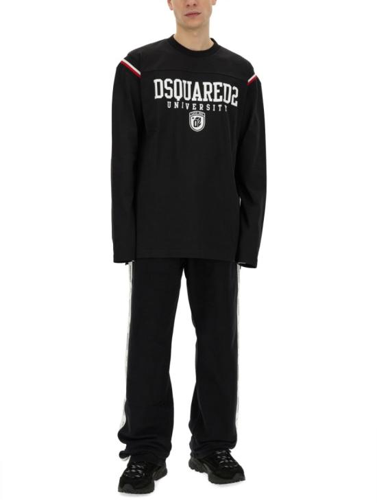  디스퀘어드2 스트레이트 팬츠 S74KB0866 S25551900 Black - DSQUARED2