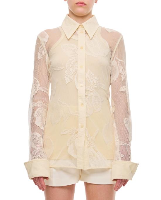  스포트막스 블라우스 2412931012600001 White