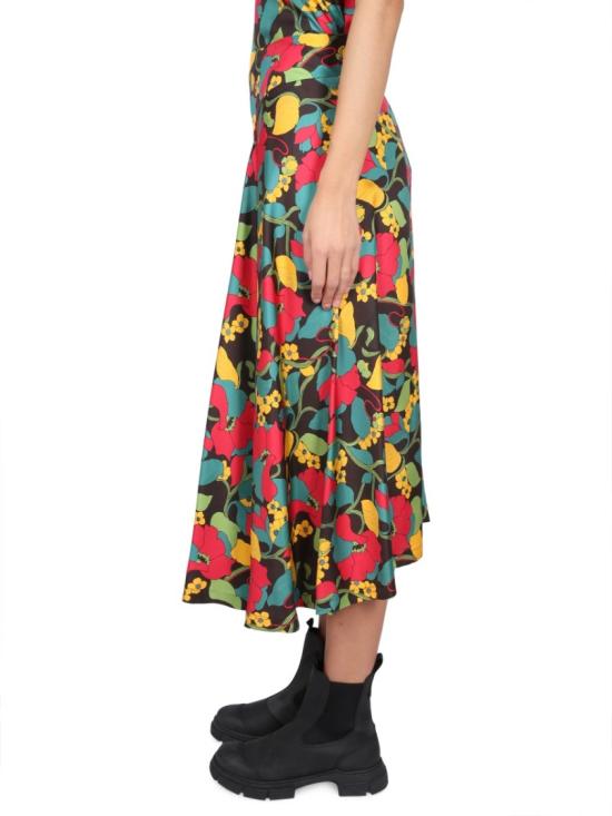  라 더블제이 롱 스커트 SKI0072 SIL001VIN0001 Multicolor - LA DOUBLEJ