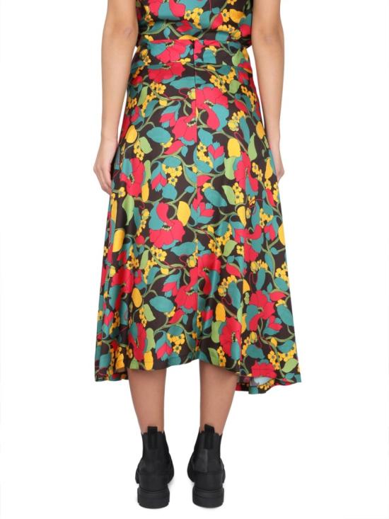  라 더블제이 롱 스커트 SKI0072 SIL001VIN0001 Multicolor - LA DOUBLEJ