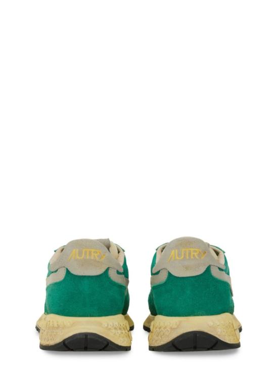 25SS 오트리 릴윈드 나일론 스웨이드 스니커즈 WVLM NC03 Green - AUTRY
