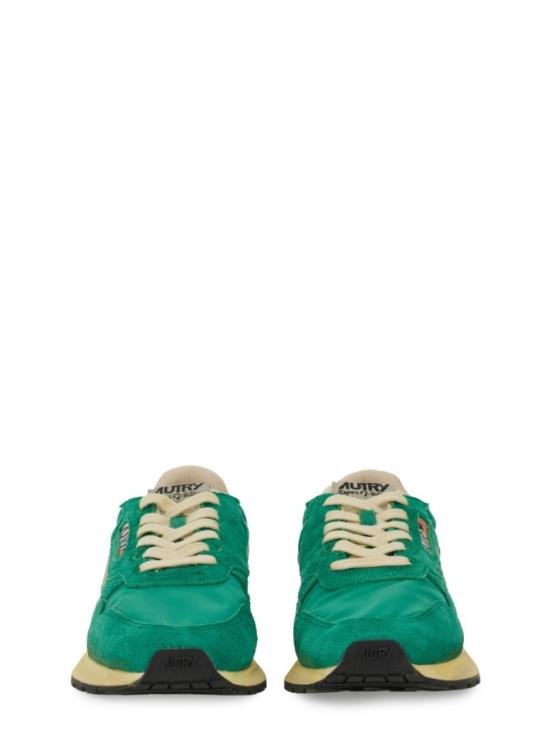 25SS 오트리 릴윈드 나일론 스웨이드 스니커즈 WVLM NC03 Green - AUTRY