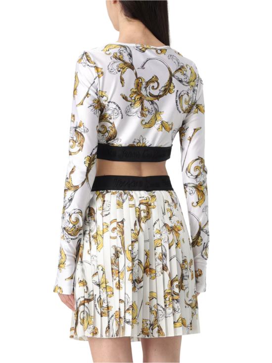 25SS 베르사체 반팔 티셔츠 78HAH218 JS470G03 White - VERSACE