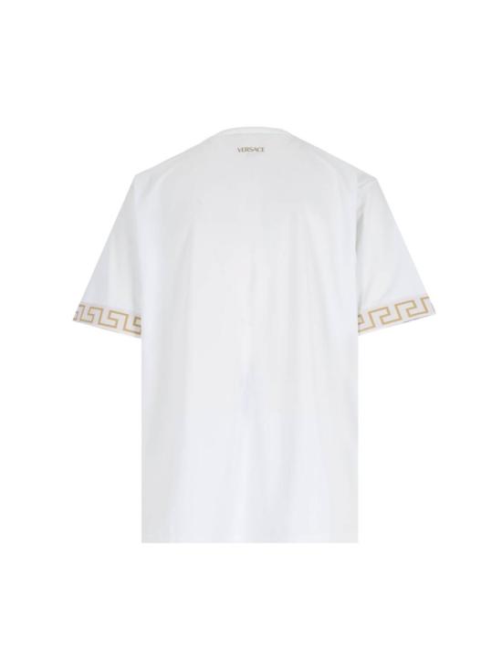 25FW 베르사체 반팔 티셔츠 1004079 1A111192W110 White - VERSACE
