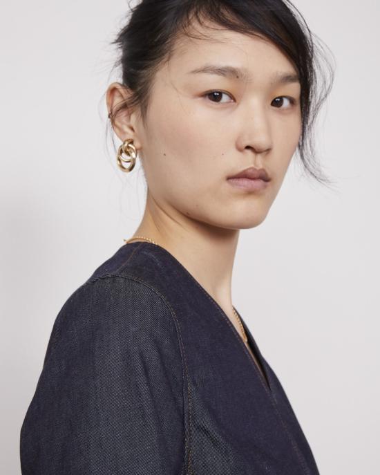 25SS 오피신 제네랄 코트 S25WTLG419 DARK INDIGO Blue - OFFICINE GENERALE