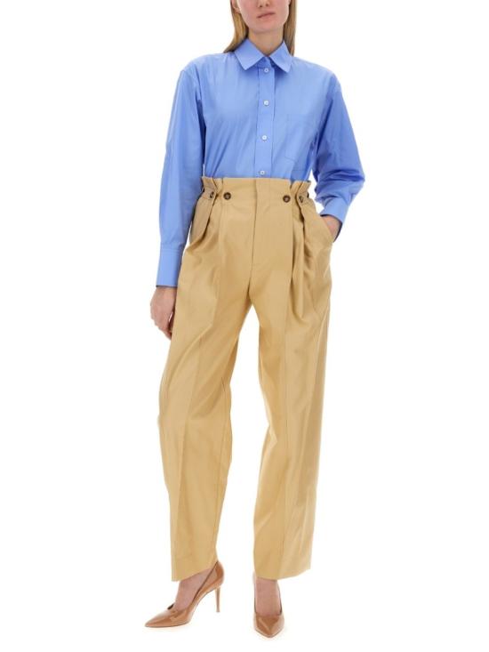  빅토리아 베컴 스트레이트 팬츠 1124WTR005121C HONEY Brown - VICTORIA BECKHAM