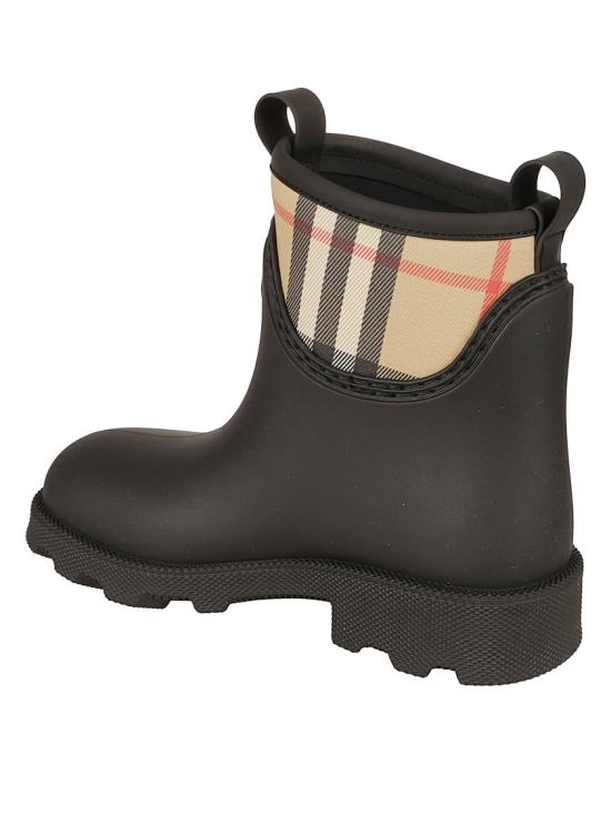 25FW 버버리 마쉬 스탬프 로우 부츠 8111712 A1189 Black - BURBERRY