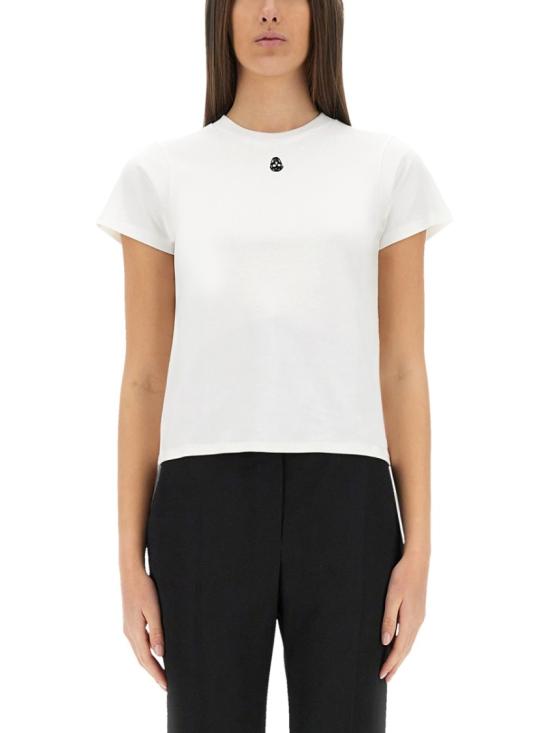 25SS 알렉산더 맥퀸 반팔 티셔츠 819193 QLAEH9000 White