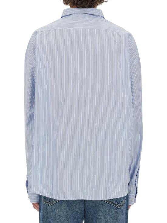  지방시 긴팔 셔츠 BM60ZW15F0 452 Blue - GIVENCHY