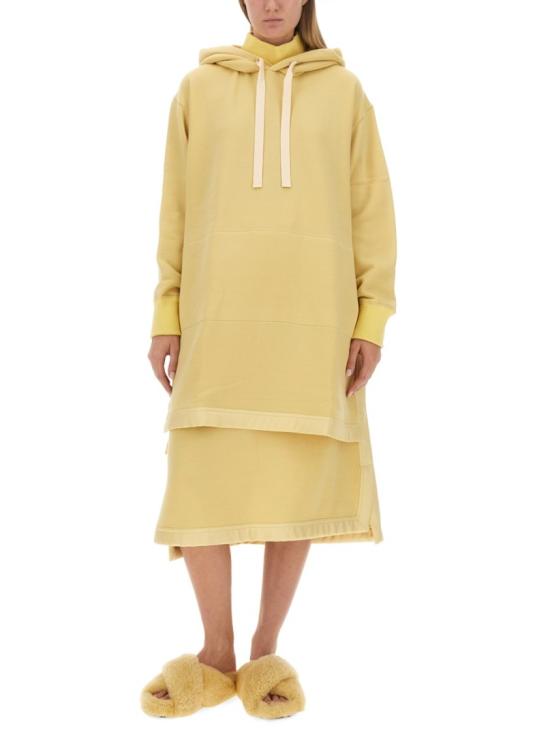  질샌더 미디 스커트 J40MA0121 J20080263 Yellow - JIL SANDER