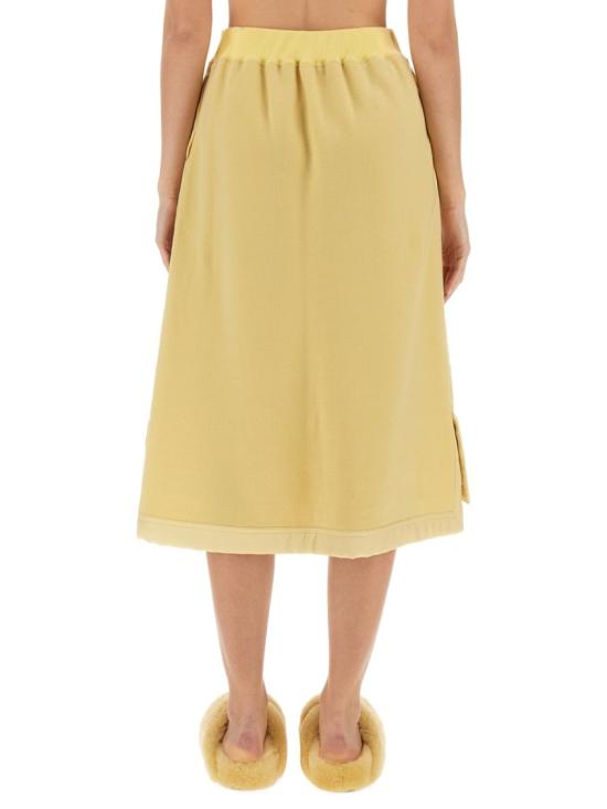  질샌더 미디 스커트 J40MA0121 J20080263 Yellow - JIL SANDER