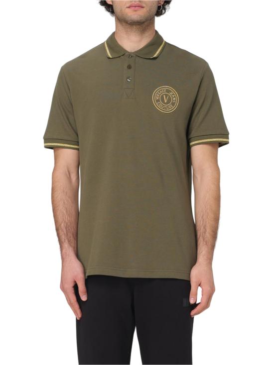 24FW 베르사체 폴로 티셔츠 77GAGT00 CJ01T151 Green