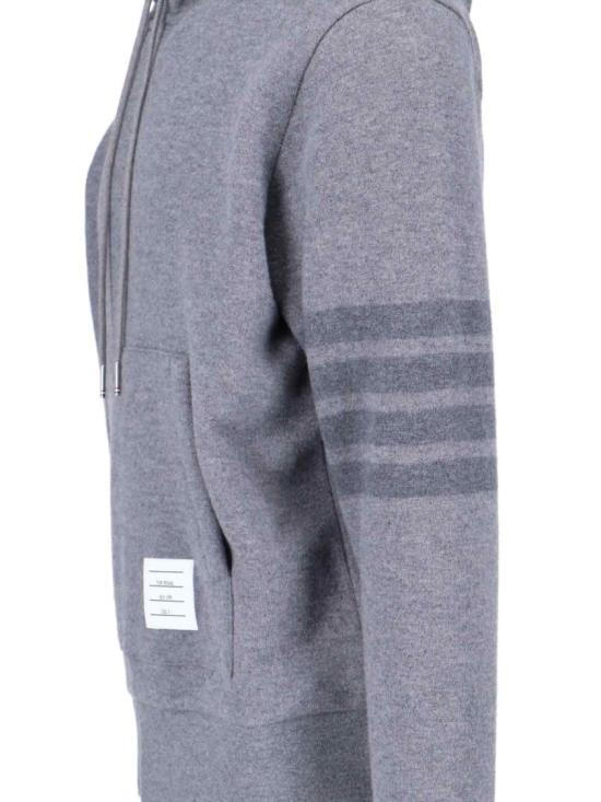  톰브라운 후드 티셔츠 MJT390A J0088055 Grey - THOM BROWNE