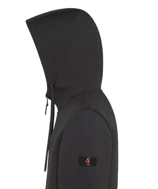  페트레이 후드 티셔츠 MAKIN Black - PEUTEREY