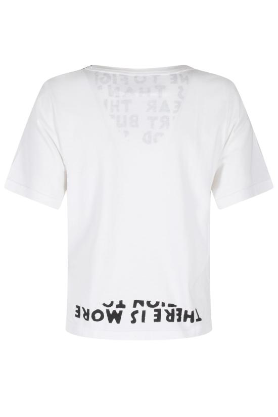 25SS MM6 메종마르지엘라 반팔 티셔츠 S62GD0203M20108 096 White - MM6 MAISON MARGIELA