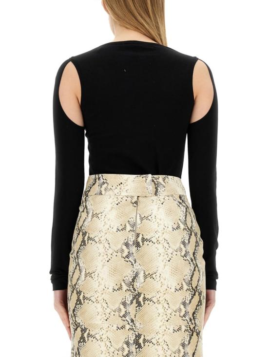  헬무트랭 긴팔 티셔츠 O02HW703 001 Black - HELMUT LANG