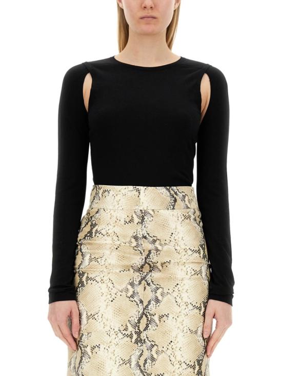  헬무트랭 긴팔 티셔츠 O02HW703 001 Black