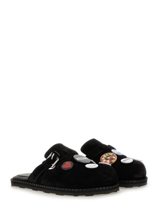  모스키노 뮬/슬리퍼 MA10252G0M ME000A Black - MOSCHINO