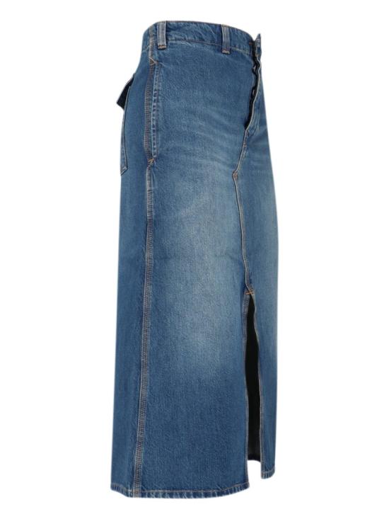 25FW 빅토리아 베컴 데님 스커트 1325DSK006587BWASHED BLUE Blue - VICTORIA BECKHAM