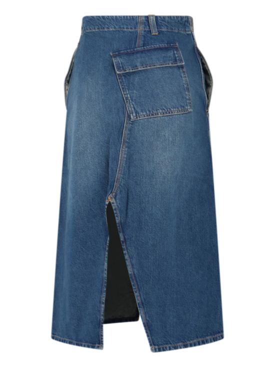 25FW 빅토리아 베컴 데님 스커트 1325DSK006587BWASHED BLUE Blue - VICTORIA BECKHAM
