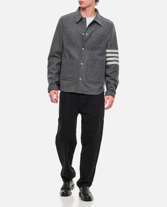 24FW 톰브라운 자켓 MJO220UF0522035 Grey - THOM BROWNE