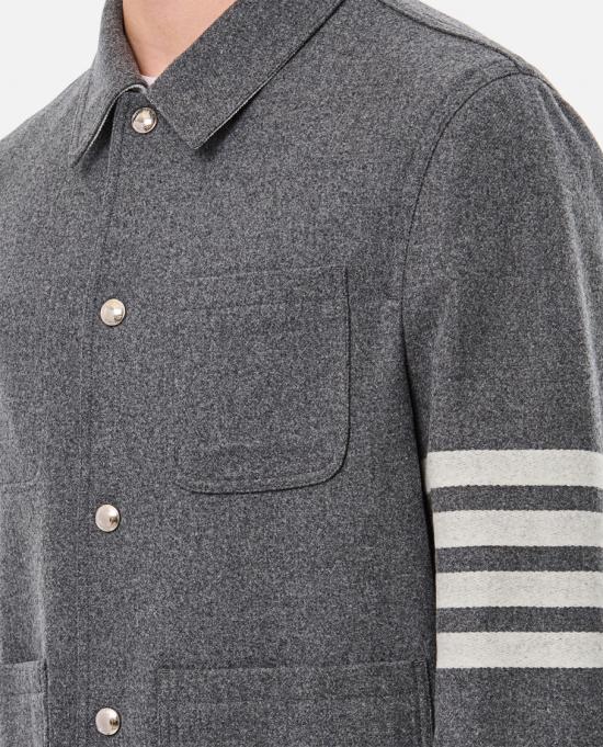 24FW 톰브라운 자켓 MJO220UF0522035 Grey - THOM BROWNE