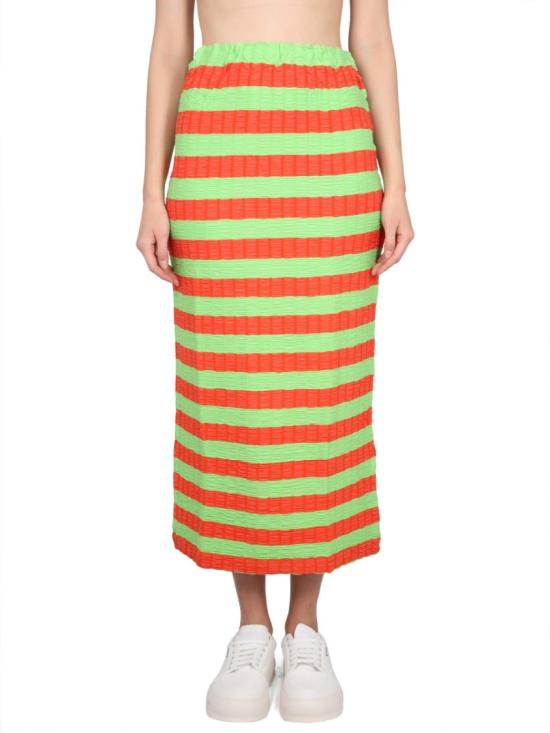  써네이 롱 스커트 MRTWWJER010 VIS0137636 Red