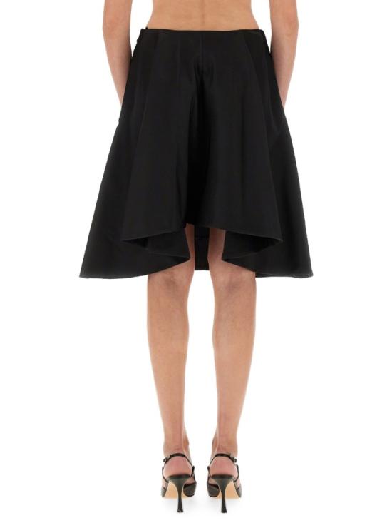 25FW 알렉산더 맥퀸 스커트 832556 QEAGH1000 Black - ALEXANDER MCQUEEN