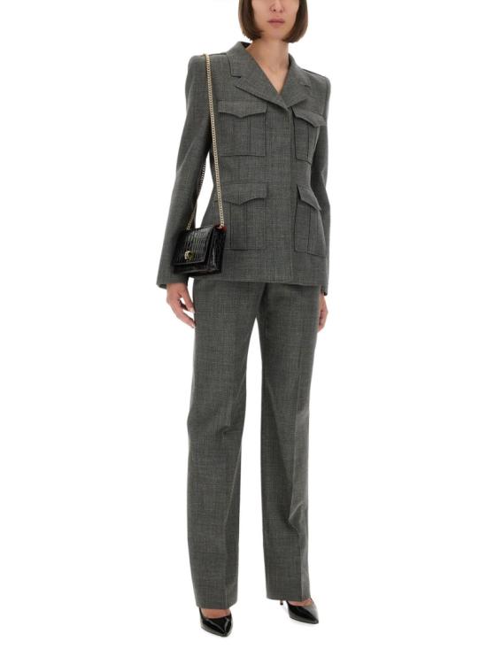 25FW 알렉산더 맥퀸 팬츠 826951 QJAFD1121 Grey - ALEXANDER MCQUEEN