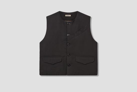 25FW CONKERS 베스트 솜이 들어간  - 블랙 AW-025-004