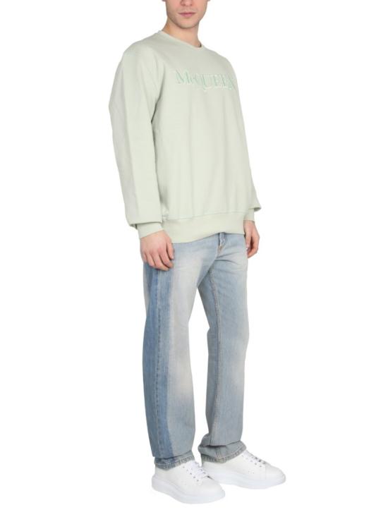  알렉산더 맥퀸 긴팔 티셔츠 688719 QUX964920 Green - ALEXANDER MCQUEEN