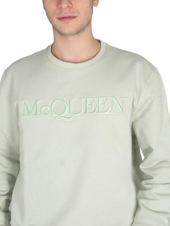  알렉산더 맥퀸 긴팔 티셔츠 688719 QUX964920 Green - ALEXANDER MCQUEEN